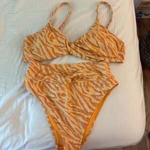 Aerie bathing suit set.